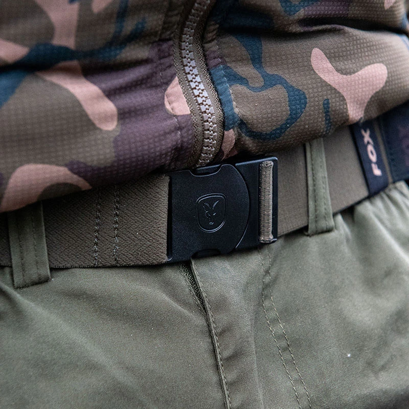 Fox Khaki Elasticated Belts